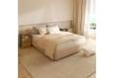 Casaria Nachttisch Jamie mit LED-Beleuchtung Grau Bild 5