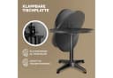 Casaria Stehtisch Schwarz Höhenverstellbar Klappbar Aluminium Bild 5