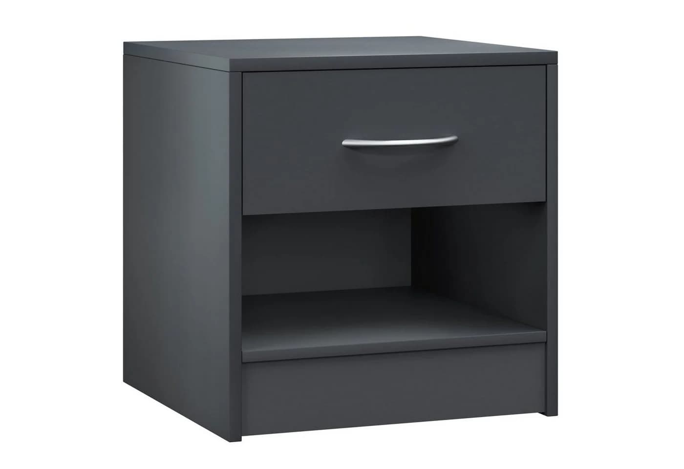 Casaria Nachttisch Kiel Modern Weiß mit Schublade - Bild 2