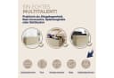 Casaria Sitzbank mit Stauraum Beige Faltbar Gepolstert Bild 5