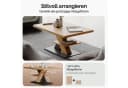 Casaria Couchtisch Detroit Modern Grau mit 2 Ablagen Bild 3