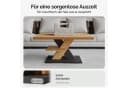 Casaria Couchtisch Detroit Modern Grau mit 2 Ablagen Bild 5