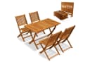 Casaria Gartenlounge-Set 5-tlg. FSC®-zertifiziert Akazienholz Bild 2