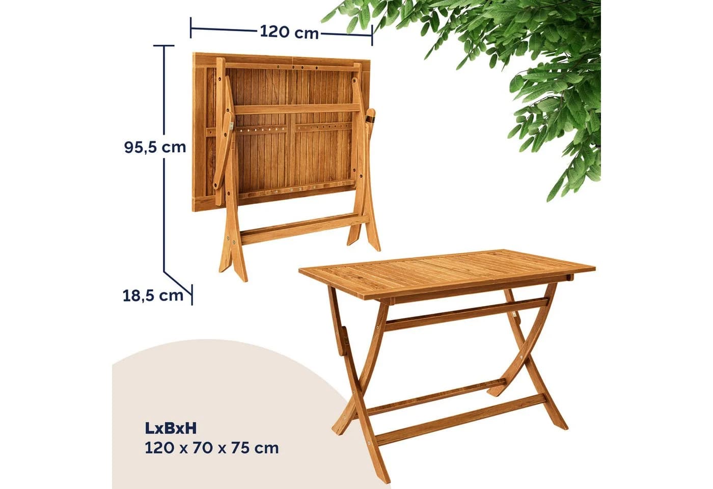 Casaria Gartenlounge-Set 5-tlg. FSC®-zertifiziert Akazienholz - Bild 5
