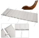 Casaria Gartenliege JAVA mit Detex® Auflage, klappbar, FSC® Akazienholz, Beige Bild 5