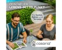 Casaria Gartentisch Schwarz Polyrattan Sicherheitsglas Bild 5
