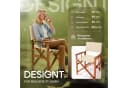 Casaria Regiestuhl Klappbar FSC® Eukalyptusholz Beige Bild 5