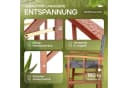 Casaria Regiestuhl Klappbar Gepolstert FSC® Eukalyptusholz Grau Bild 3