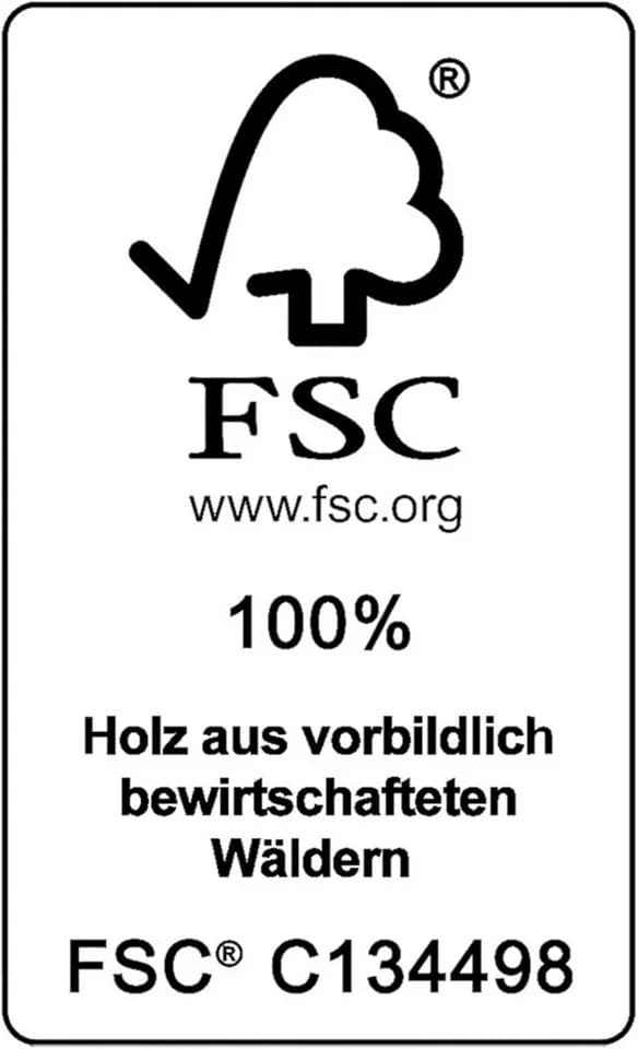 Casaria Regiestuhl Klappbar Gepolstert Grau FSC® Eukalyptusholz - Bild 3