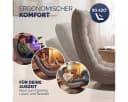 Casaria Relaxsessel Aberdeen Cord Klappbar 150kg Belastbarkeit Bild 4