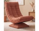 Casaria Relaxsessel Aberdeen Cord Klappbar 360° Drehbar Bild 2
