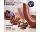Casaria Relaxsessel Aberdeen Cord Klappbar 360° Drehbar Bild 4