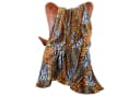 Wohndecke Tiermotiv Afrika Flauschig Weiche Kuscheldecke, Trendyshop365, Felloptik Tiger Leopard Zebra Bild 5