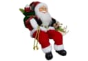 Christmas Paradise Weihnachtsmann Rasmus 45cm sitzend Dekofigur rot Bild 5