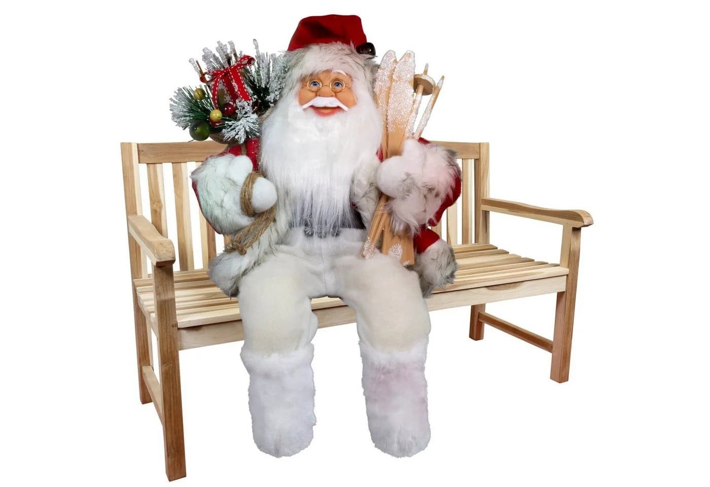 Weihnachtliche Dekofigur Rot-Weiß - Bild 4