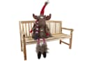 Christmas Paradise Weihnachtsfigur Elch 30cm Braun Bild 1