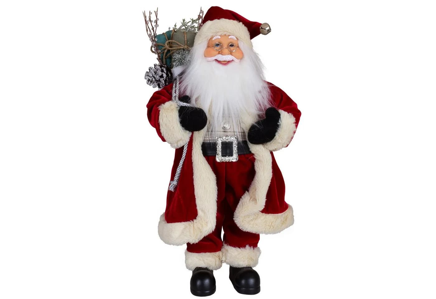 Christmas Paradise Weihnachtsmann Sigurd, 4 Größen (30-80cm) Deko Figur, rot - Bild 2