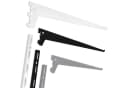 ib style Wandregal 2er Set Regalbodenträger Regalträger 1-reihig 25cm weiß Bild 1