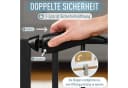 ib style Türschutzgitter Berrin ohne Bohren 58-66 cm schwarz Bild 4