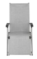 KETTLER Relaxsessel BasicPlus Padded Silber Hellgrau Bild 1