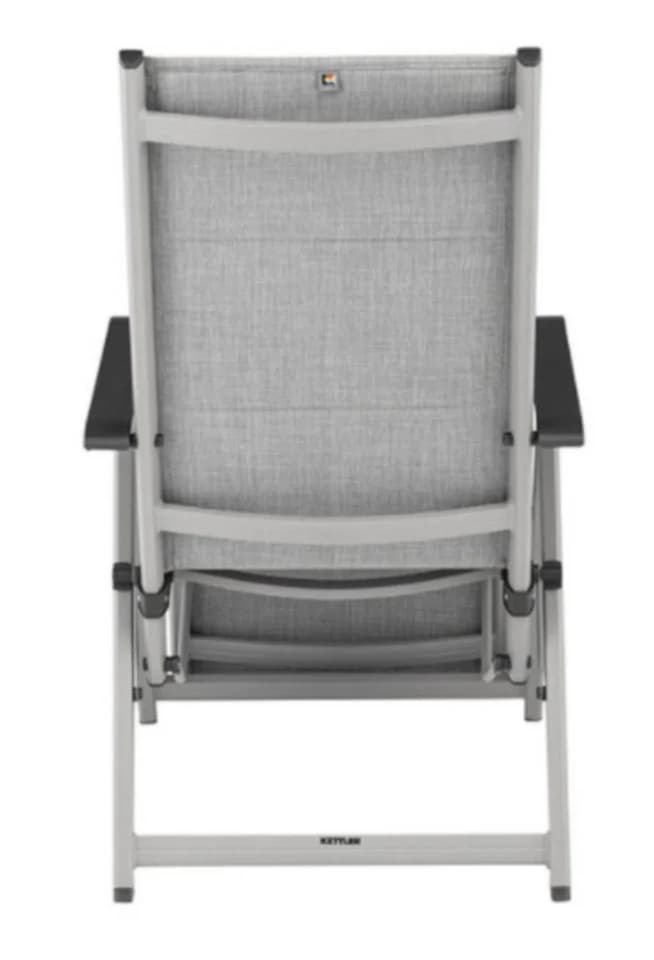 KETTLER Relaxsessel BasicPlus Padded Silber Hellgrau - Bild 3