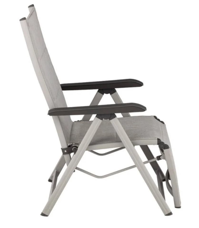KETTLER Relaxsessel BasicPlus Padded Silber Hellgrau - Bild 4