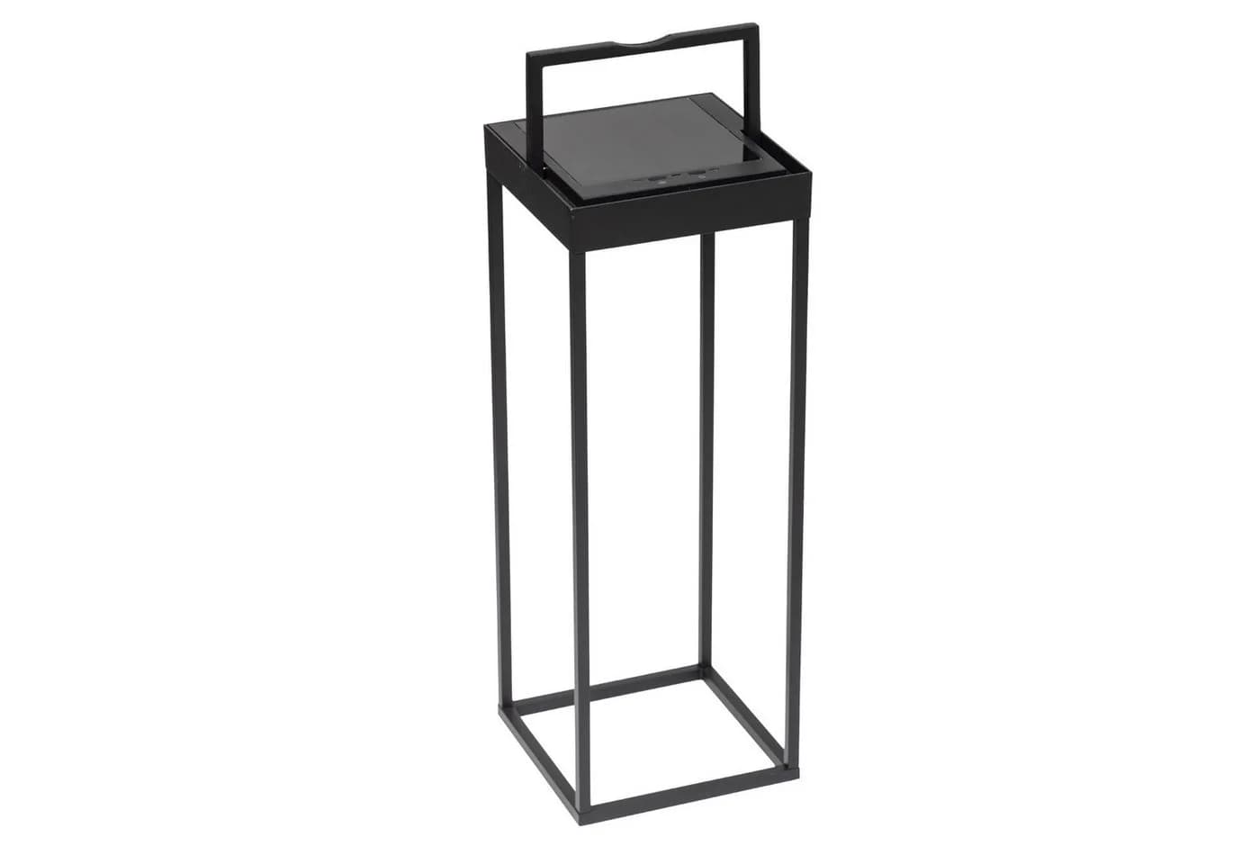 Kettler LED Laterne eckig offen XL 50 cm Schwarz - Bild 2