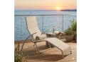 Kettler Tampa Wellnessliege Creme Beige Aluminium Bild 1