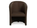 Moebel-Eins Sessel ABIZA Cocktailsessel Kunstleder Braun Bild 1