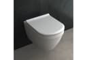 Alpenberger Hänge-WC spülrandlos mit WC-Sitz Absenkautomatik Weiß Bild 3