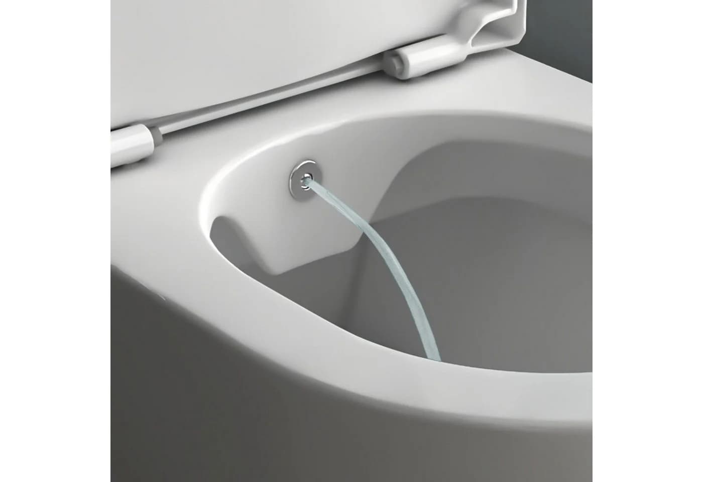 Alpenberger Dusch-WC Wandhängend Spülrandlos mit Bidet-Funktion - Bild 5