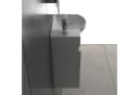 Alpenberger Gäste WC Möbel Set mit Keramik Waschbecken Weiß Bild 5
