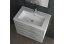 Alpenberger Waschbecken mit Unterschrank 60 cm Grau Bild 4