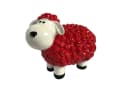 Online-Fuchs Gartenfigur Schaf Rot Wetterfest 20 cm Bild 1