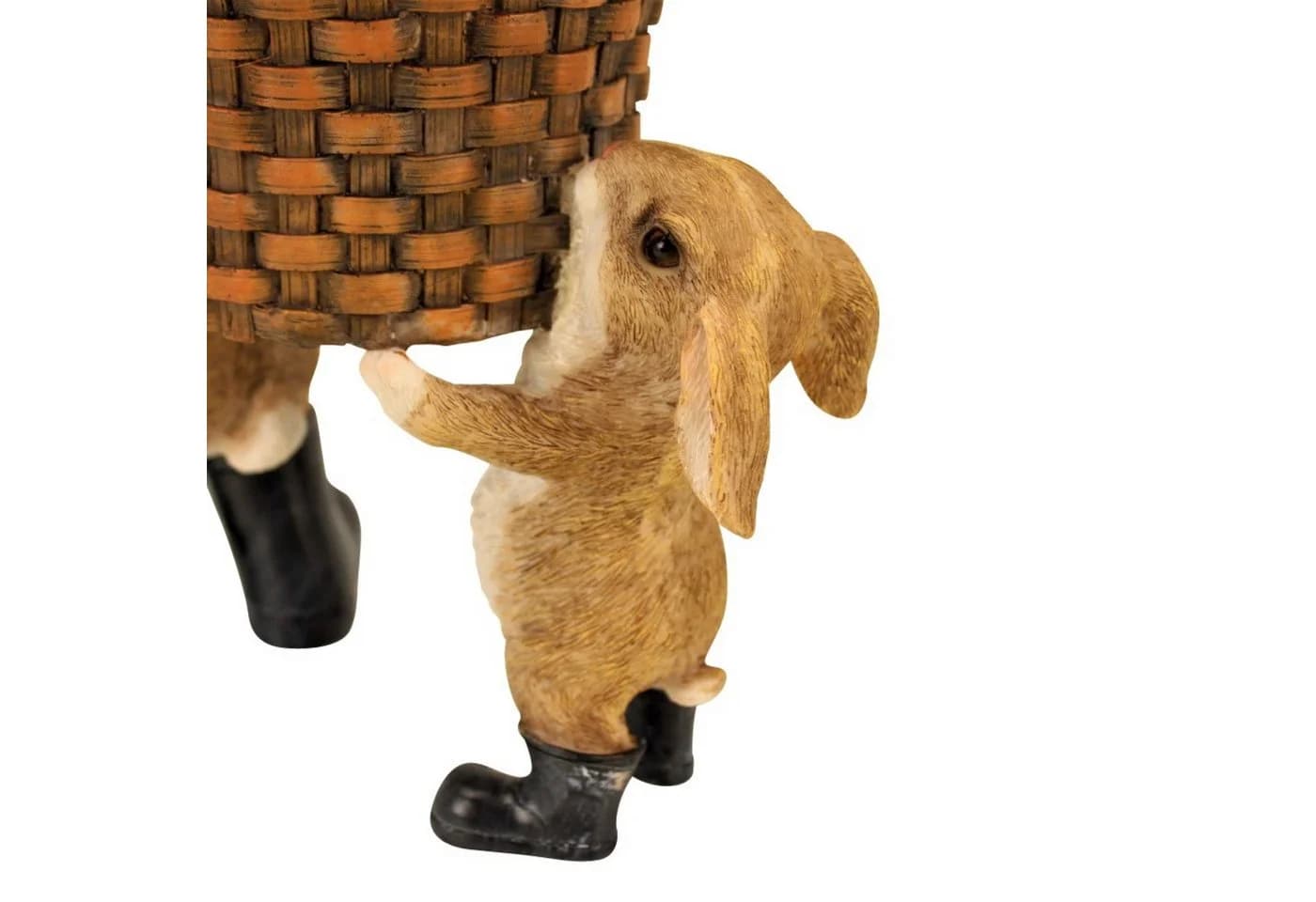 Online-Fuchs Gartenfigur 2 Hasen mit Blumentopf 24 cm - Bild 4