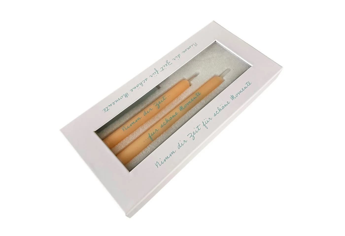 Online-Fuchs LED-Kerzen 4er Set Peach/Mint mit Timer - Bild 3