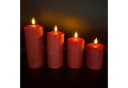 Online-Fuchs LED-Kerzen Set 4-tlg. Echtwachs Touch & Timer Bild 4