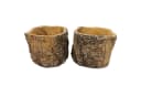 Online-Fuchs Blumentopf 2er Set Holzdesign Beton Bild 2
