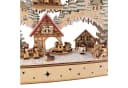 Online-Fuchs LED Schwibbogen Winterlandschaft mit fahrendem Zug Bild 4