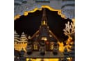 Online-Fuchs LED Schwibbogen Winterlandschaft mit fahrendem Zug Bild 5