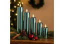 Online-Fuchs LED-Kerze 5er Set XL Timer Hochglanz Acrylflamme Bild 2