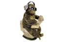 Online-Fuchs Dekofigur Affe, Gorilla auf der Toilette, WC - Badezimmer & Gäste WC Dekoration Bild 2