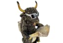 Online-Fuchs Highland Kuh Dekofigur Schwarz-Gold Bild 5
