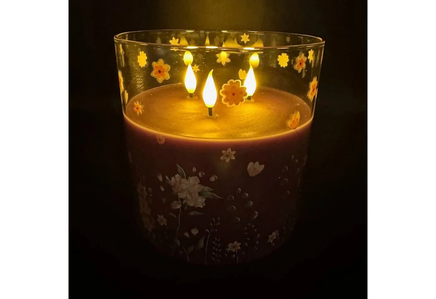 Online-Fuchs LED-Kerze - Frühlingsdeko mit Timer - Bild 2
