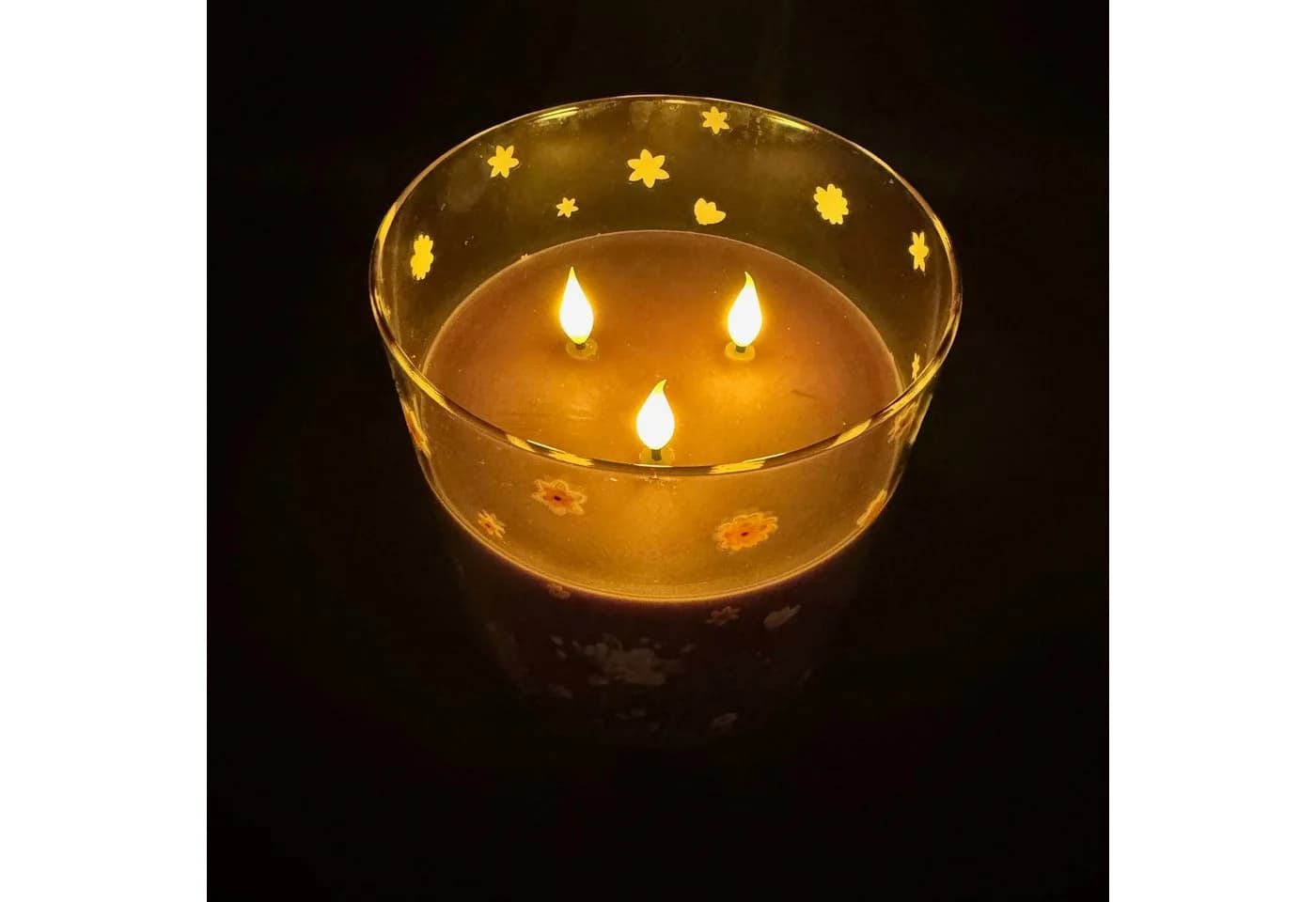 Online-Fuchs LED-Kerze - Frühlingsdeko mit Timer - Bild 3