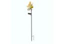 Online-Fuchs Schmetterling Gartenstecker Solar LED warmweiß Metall Bild 4