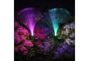 Online-Fuchs Solar-Gartenstecker 2er Set LED Schmetterlinge Metall Bunt Bild 2