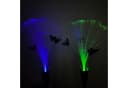 Online-Fuchs Solar-Gartenstecker 2er Set LED Schmetterlinge Metall Bunt Bild 5