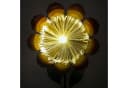 Online-Fuchs Gartenstecker magische Blume Metall LED Solar warmweiß gelb Bild 1