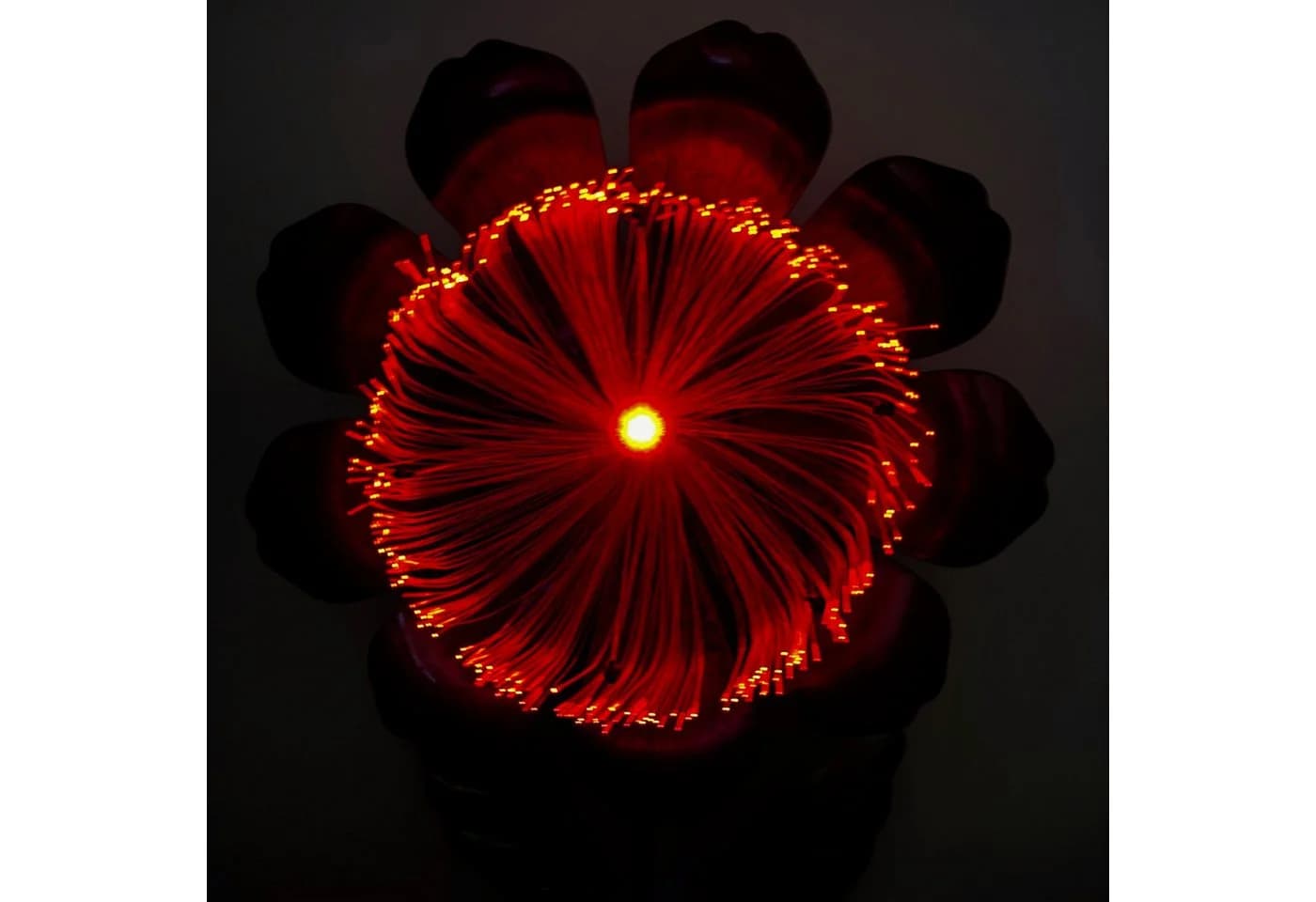 Fuchs Gartenstecker Magische Blume LED Solar Warmweiß 100 cm - Bild 5